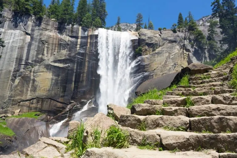 Mist Trail in Yosemite