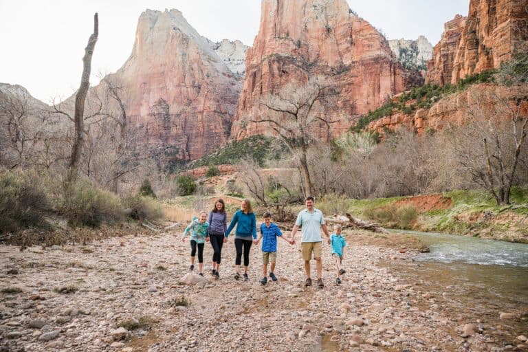 Some of the Best National Park Hikes are in Zion National park