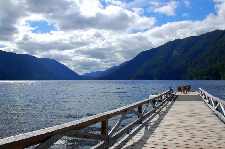 Lake Crescent in Olympic National Park