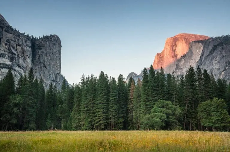 Things to do in Yosemite include taking in the sunsets