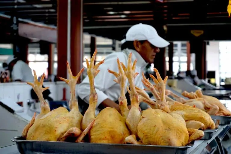 Quito Central Market - Chickens