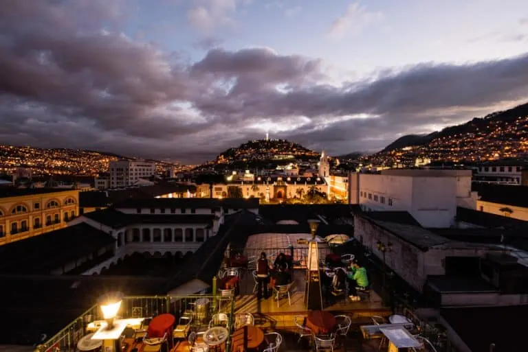 Rooftop in Quito