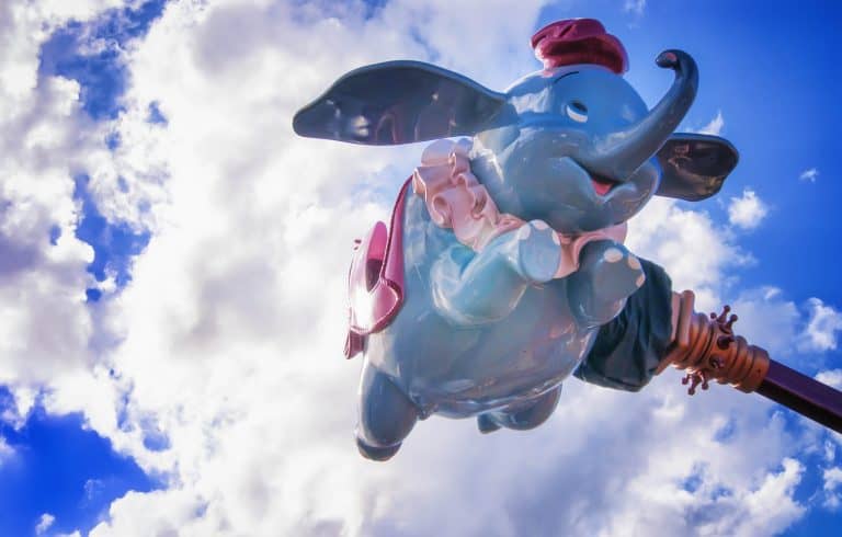 Dumbo at DIsneyland