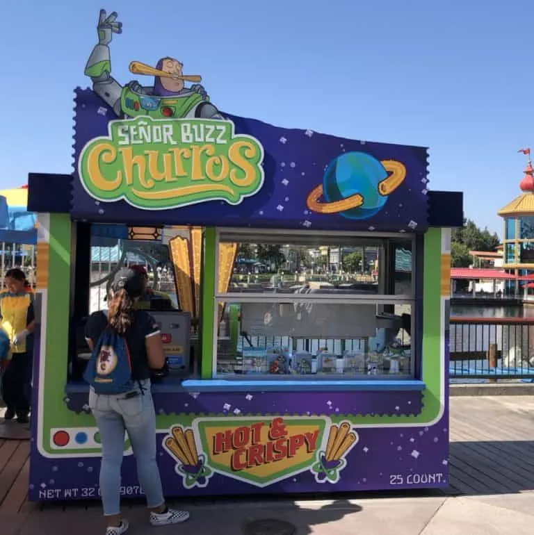 Pixar Pier Food Senor Buzz Churros