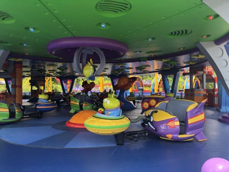 Toy Story Land Alien Swirling Saucers