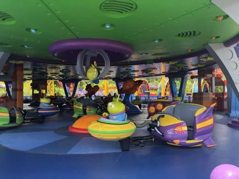 Toy Story Land Alien Swirling Saucers