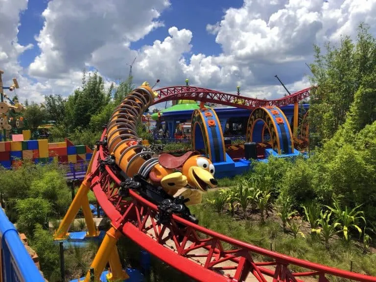 Toy Story Land Slinky Dog Dash