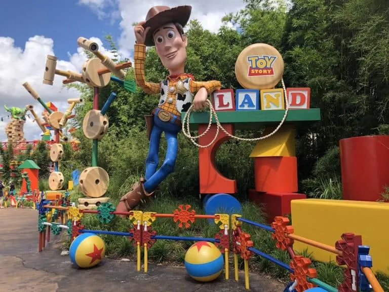 Toy Story Land Entrance