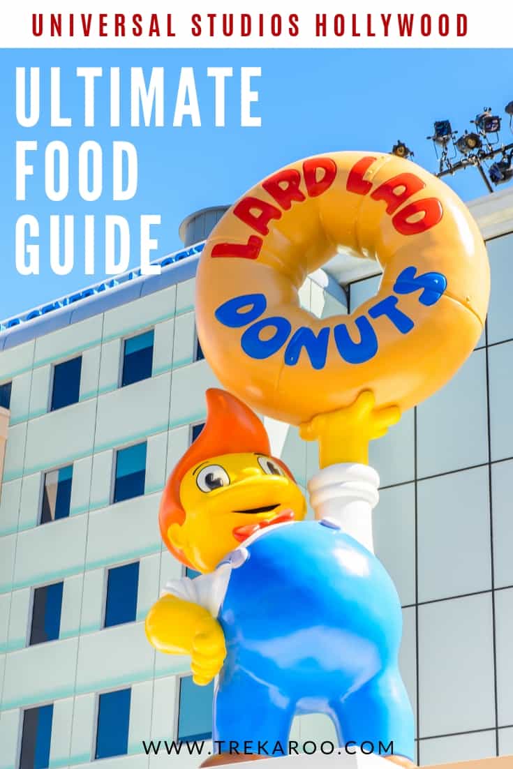Universal Studios Food Guide- The Best Food at Universal Studios Hollywood