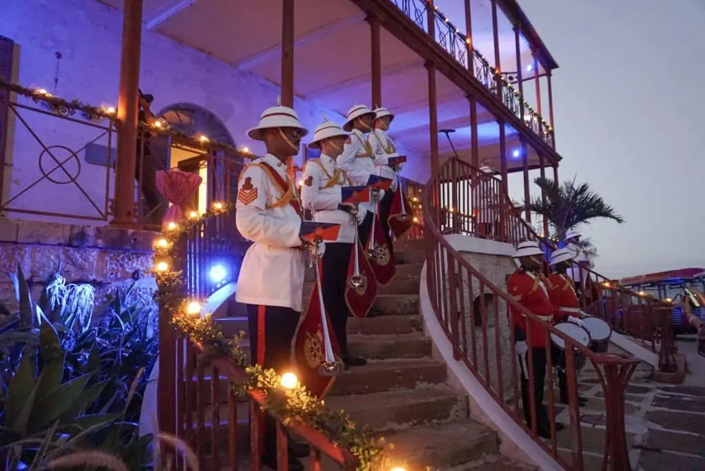 Commissioner's House at the Royal Naval Dockyard Bermuda Island