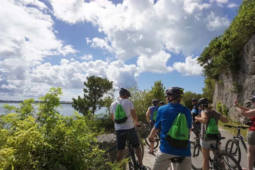 Biking Bermuda Island on the Old Railway Trail