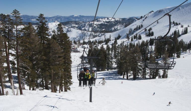 Squaw Valley Ski Resort in Tahoe