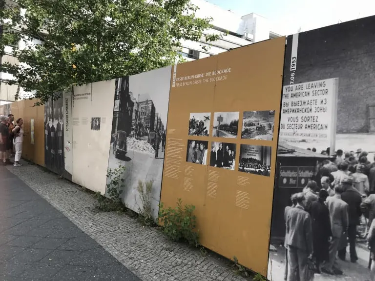 Berlin with kids Checkpoint Charlie