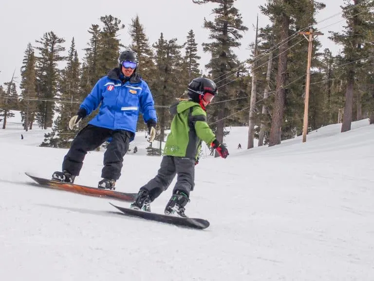 Ski and snowboard Lake Tahoe with kids