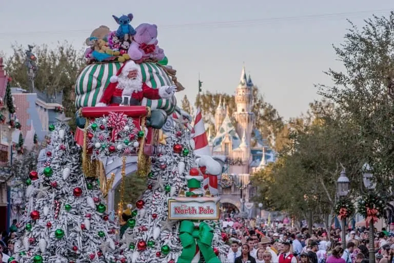 Disneyland Christmas Fantasy Parade