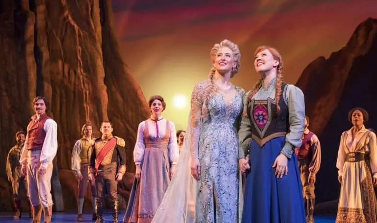 Frozen on Broadway - Elsa and Anna
