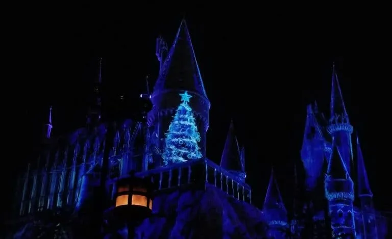 Universal Studios Hollywood Christmas at Hogwarts