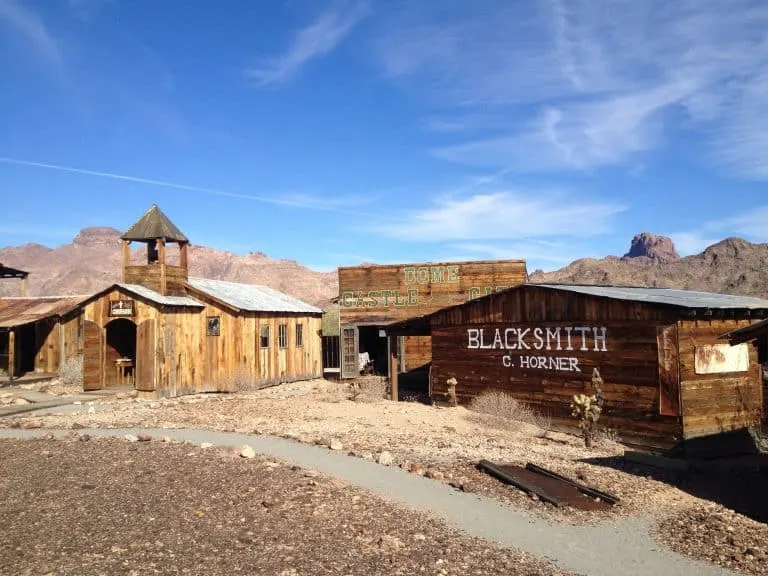 Castle Dome Ghost Town in Arizona