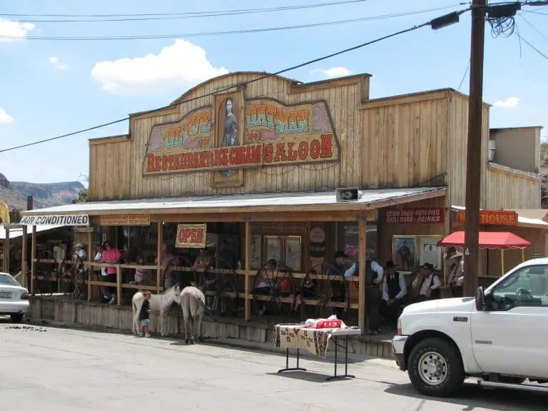 Oatman Ghost town in Arizona