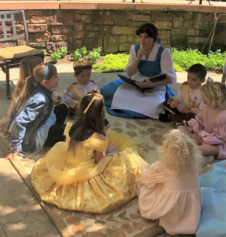 Belle Story Time Disney Princess Breakfast Adventures