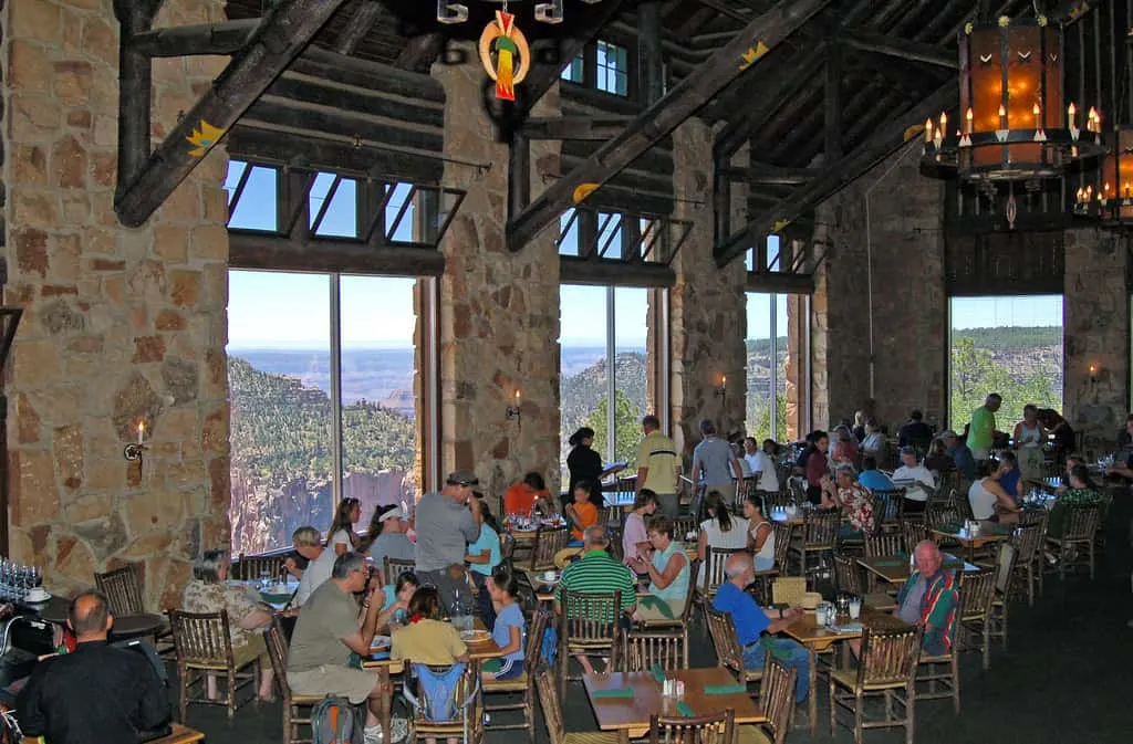 north rim grand canyon lodge dining photo