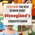 Trekaroo's Insider Guide to Disneyland Character Dining 1