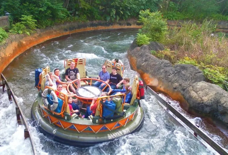 Kali River Rapids best rides at Disney World
