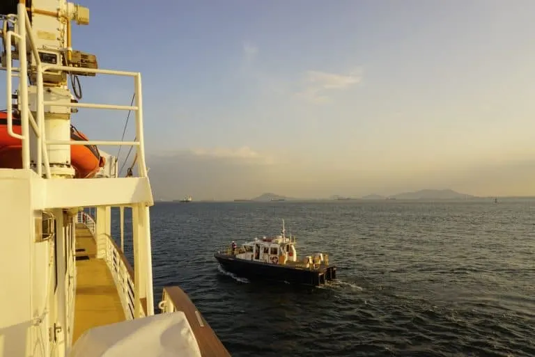 Panama Canal Cruise Sunset