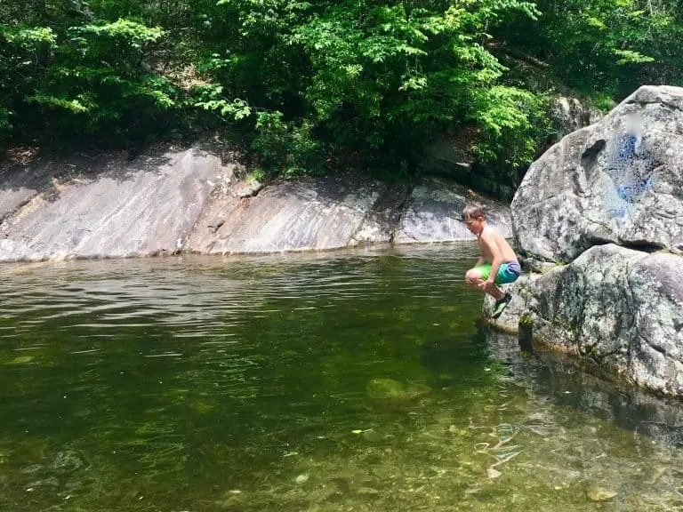 NC Mountain Vacations Sunburst Swimming Hole