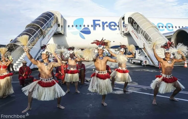 French Bee Airlines in Tahiti
