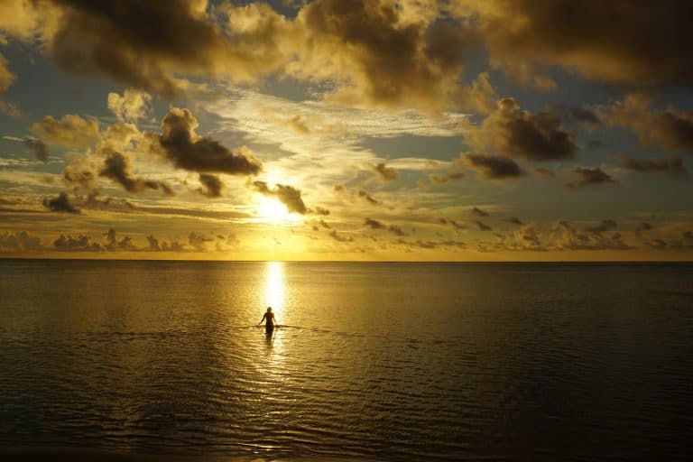 Moorea Tahiti Sunset
