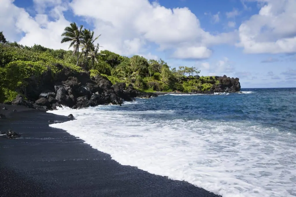 Black Sand Beach Maui