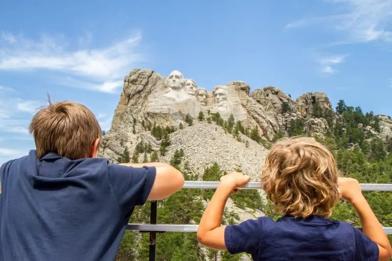 Mount Rushmore National Memorial is one of the best places to visit in South Dakota