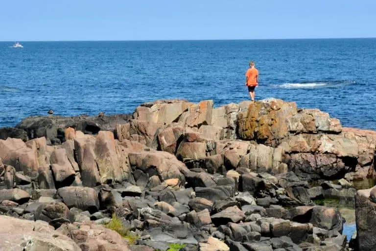 Marginal Way Ogunquit on a Maine road trip