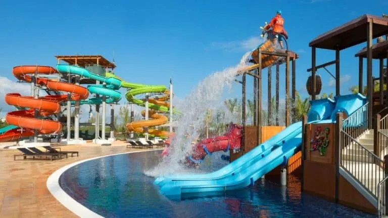 Families will love the mini-waterpark at the Royalton White Sands Resort | Photo by Royalton Resorts