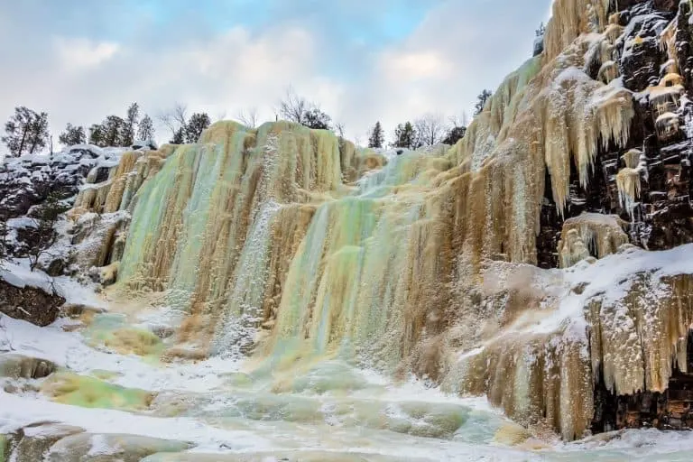 Finland Ice Falls