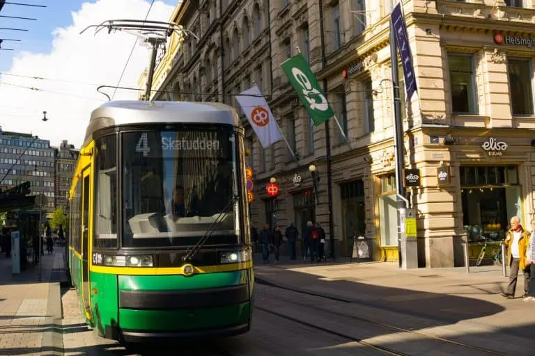 Getting around Helsinki by Tram