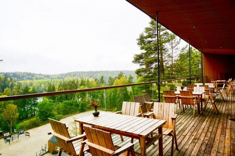 Haltia Restaurant Terrace - Nuuksio National Park