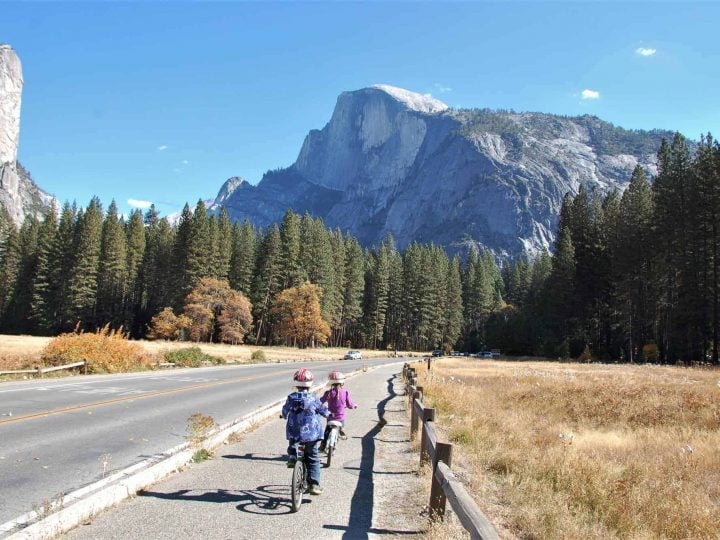 Yosemite Biking in the Fall