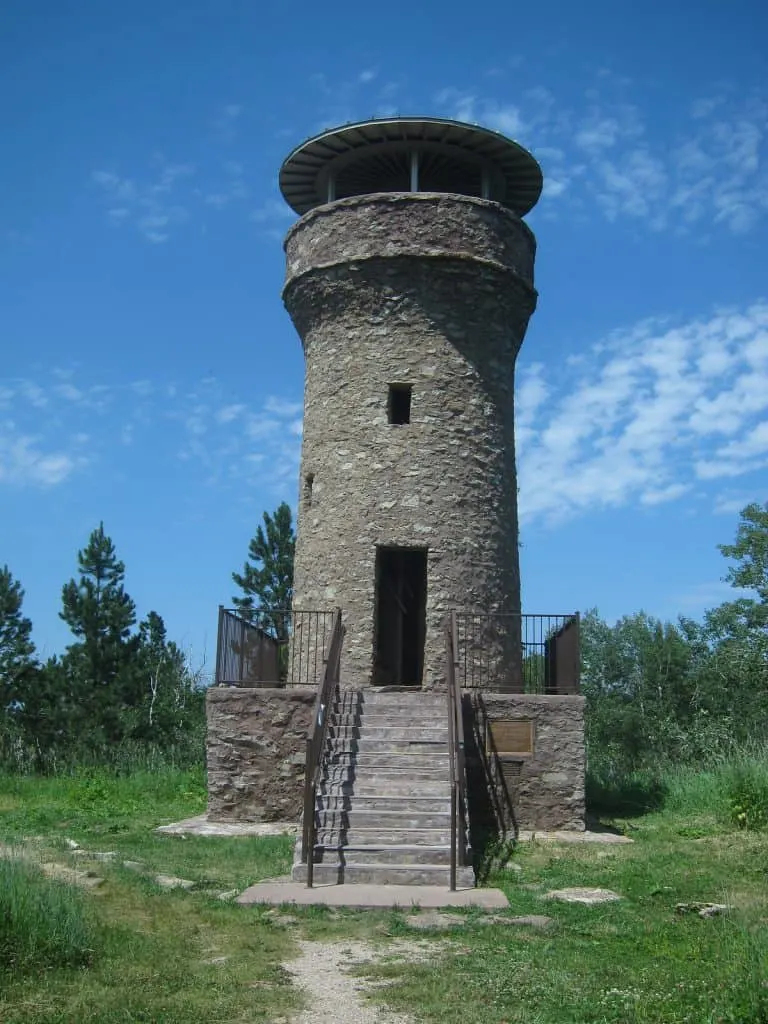 Friendship Tower on Mount Roosevelt in Deadwood