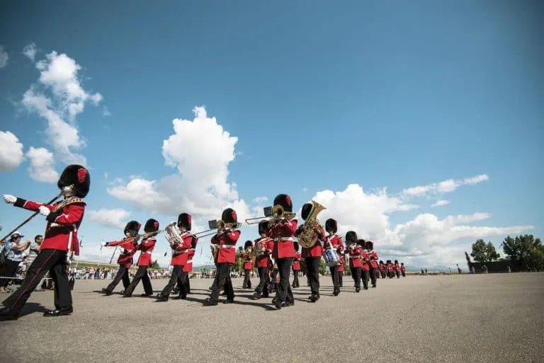 Quebec City changing of the guard