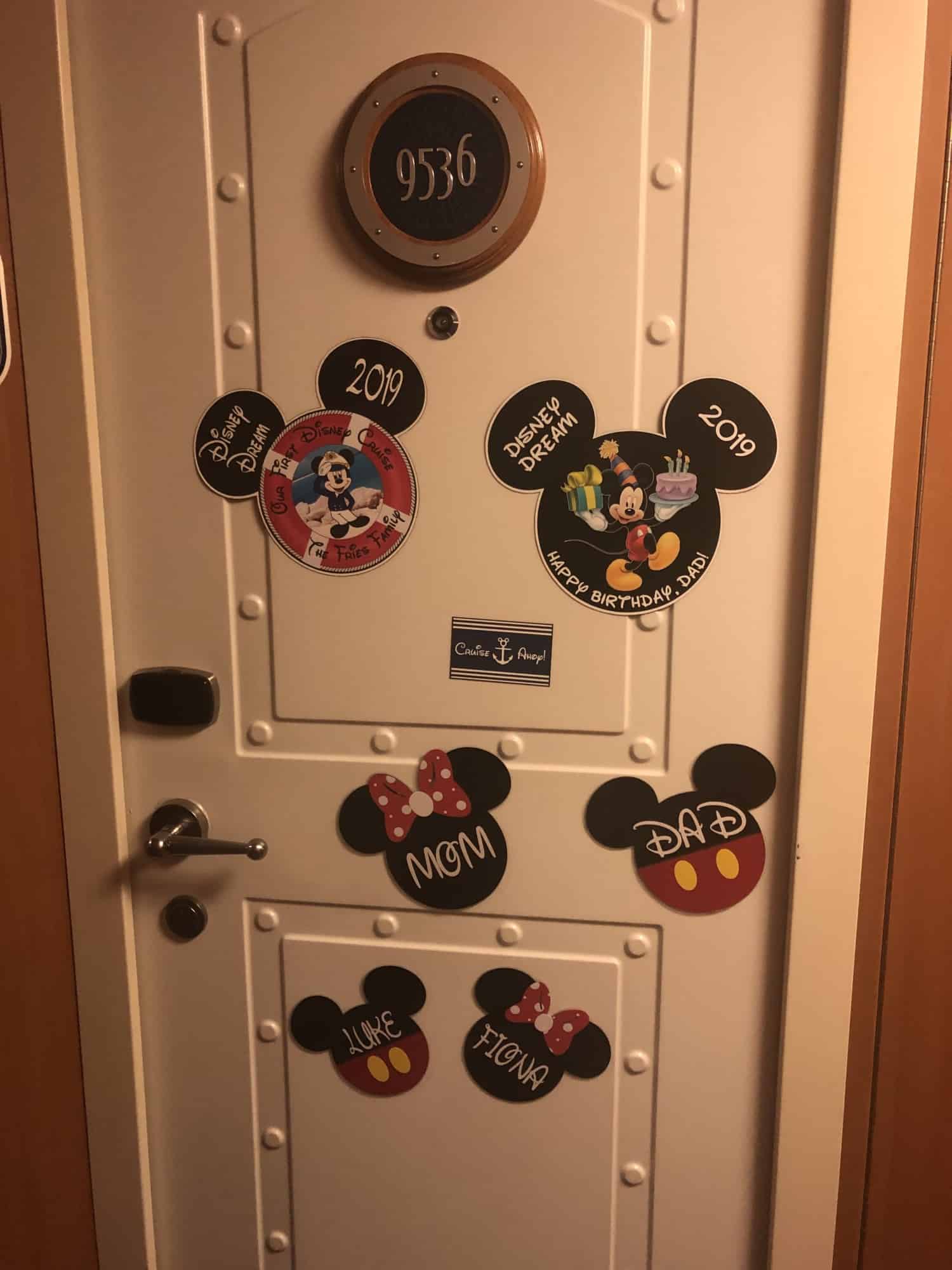 disney cruise ship door magnets