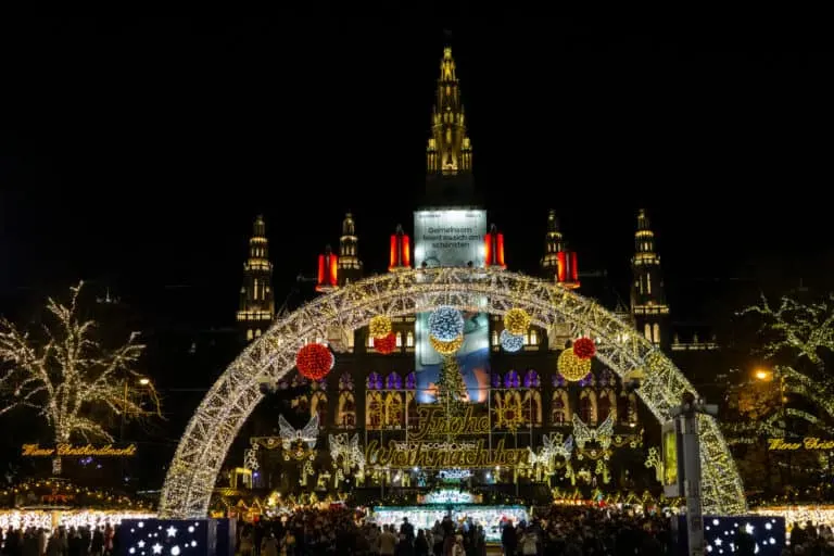 Rathaus Christmas Market in Vienna