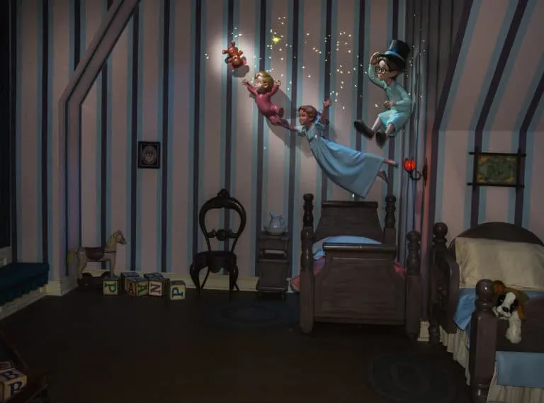 Peter Pans Flight at Disneyland