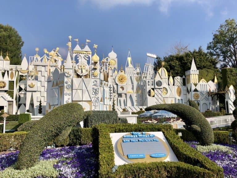 Its a Small World is one of the best Disneyland rides for toddlers