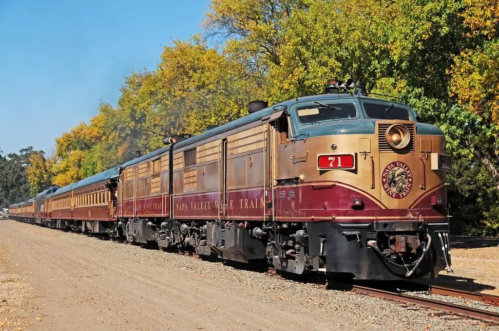 napa Valley Wine Train is a great thing to do on a Northern Calilfornia Family vacation