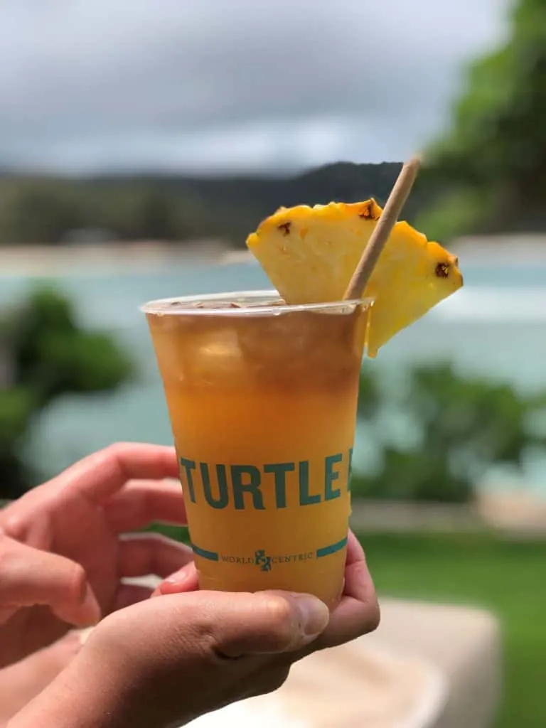 Mai tai is a classic vacation cocktail