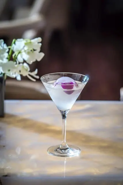White Cosmo Cocktail