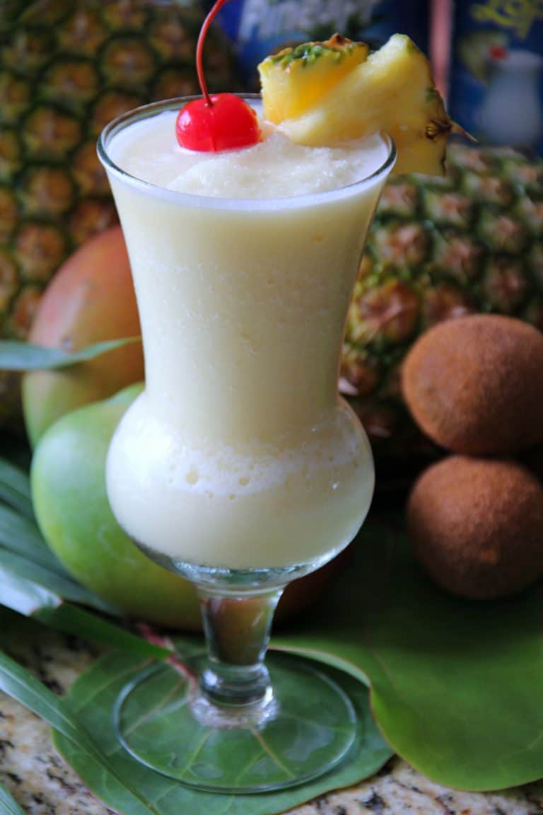 Pina Colada is one of the classic vacation drinks