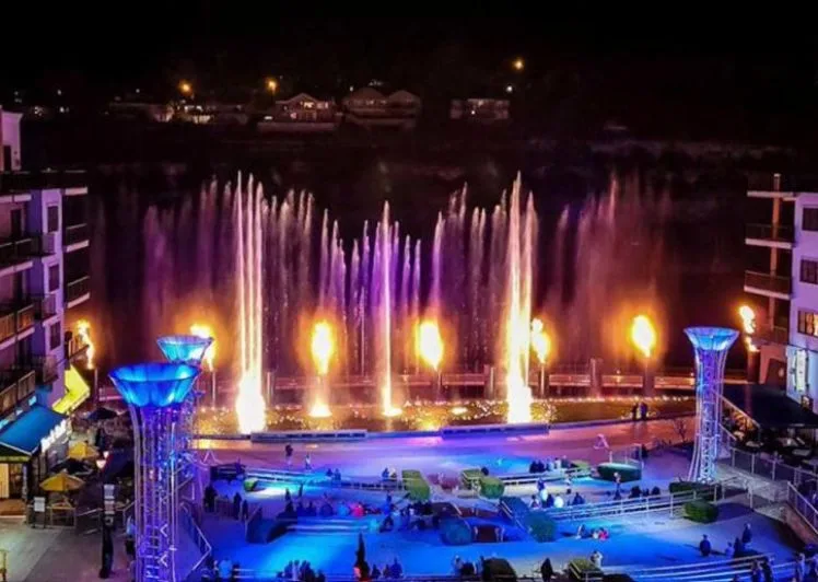 Over 20 Great Things to do with Family in Branson, MO on Vacation 5 Branson Landing at Night